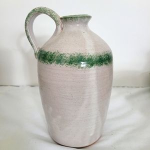 Pottery jug pitcher Eagle Pottery 1995